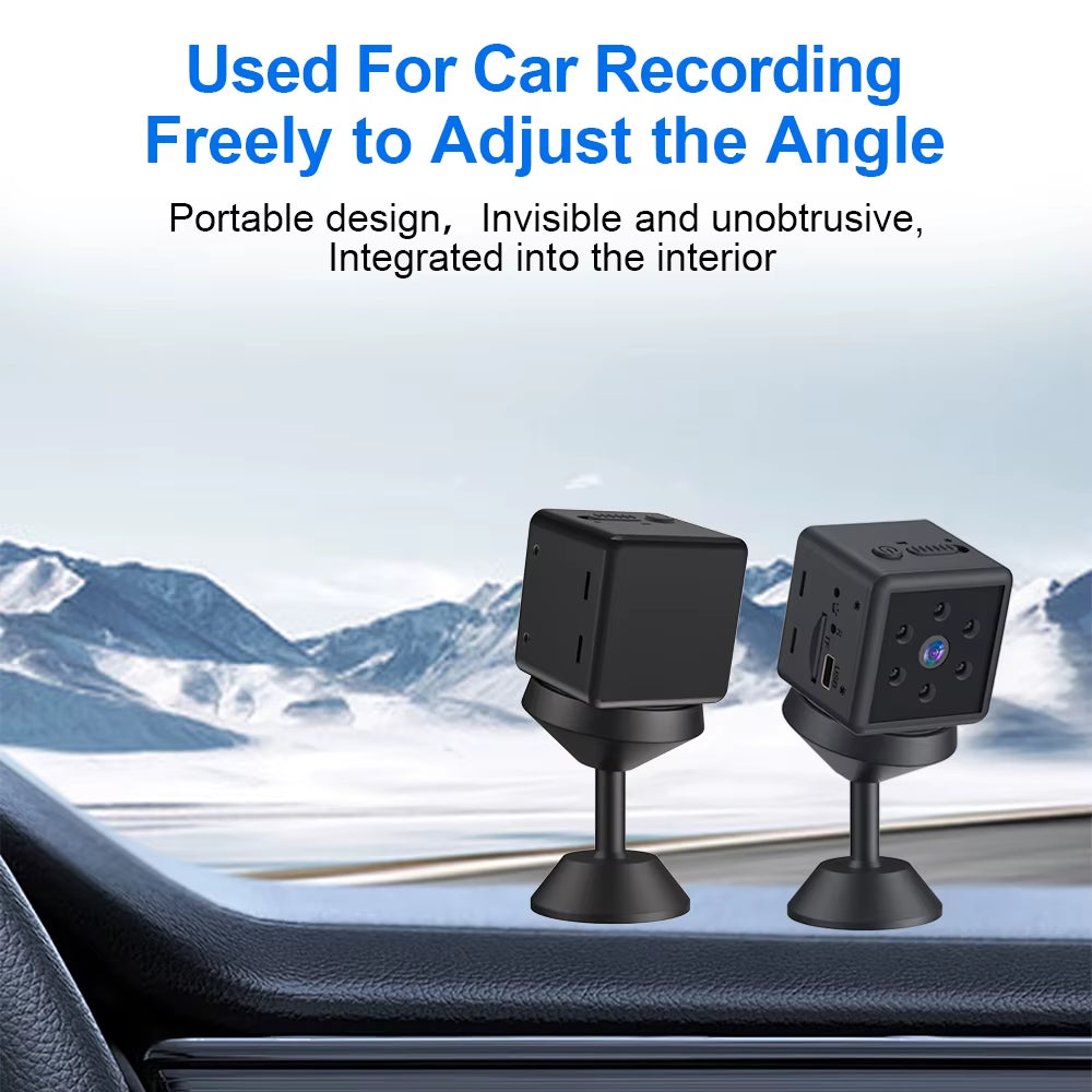 MD25 Sport DV Mini Camera HD 1080P Video Camera Magnetic Back Night Vision Mini Car OEM&ODM CE for Outdoor Pocket Action Record