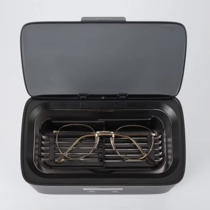 Smart Mini Portable Ultrasonic Cleaner Electric Sonic Bath Device for Home Appliance Cleaning for Sunglasses & Jewellery