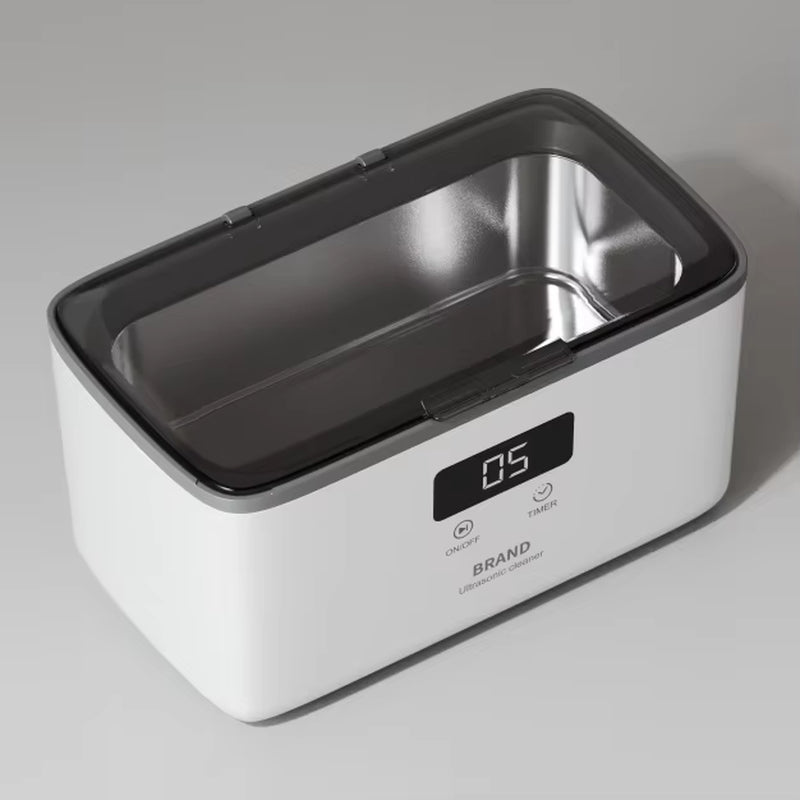 Smart Mini Portable Ultrasonic Cleaner Electric Sonic Bath Device for Home Appliance Cleaning for Sunglasses & Jewellery